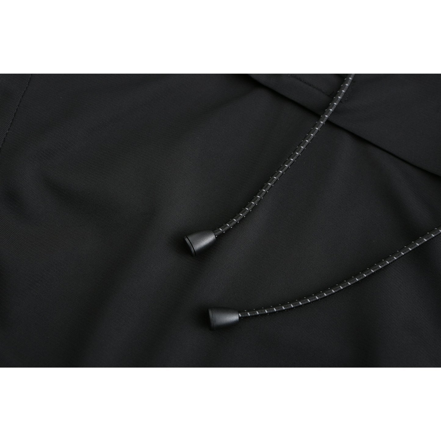 Women See Through Oversize Outdoor Smock - Black