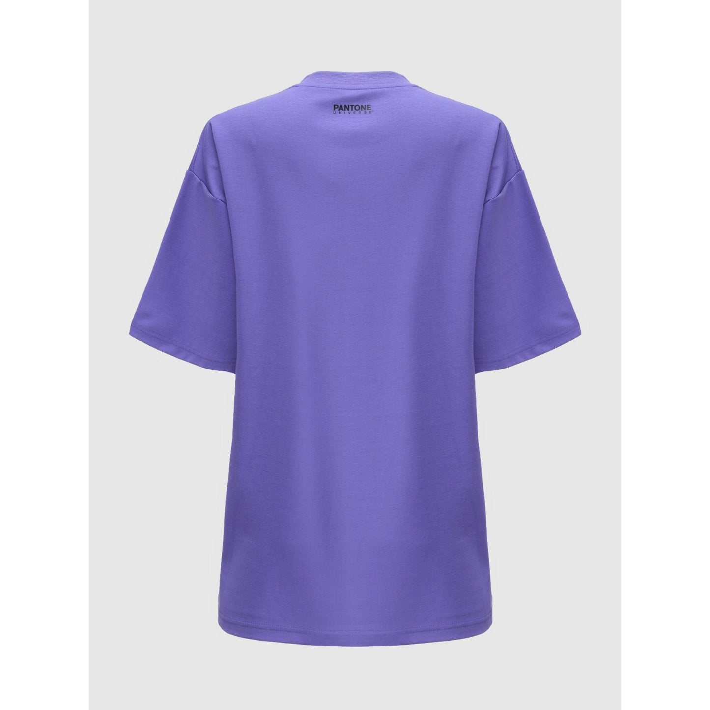 Women Pantone Collabration : Oversize Pantone Graphic Tee - Purple