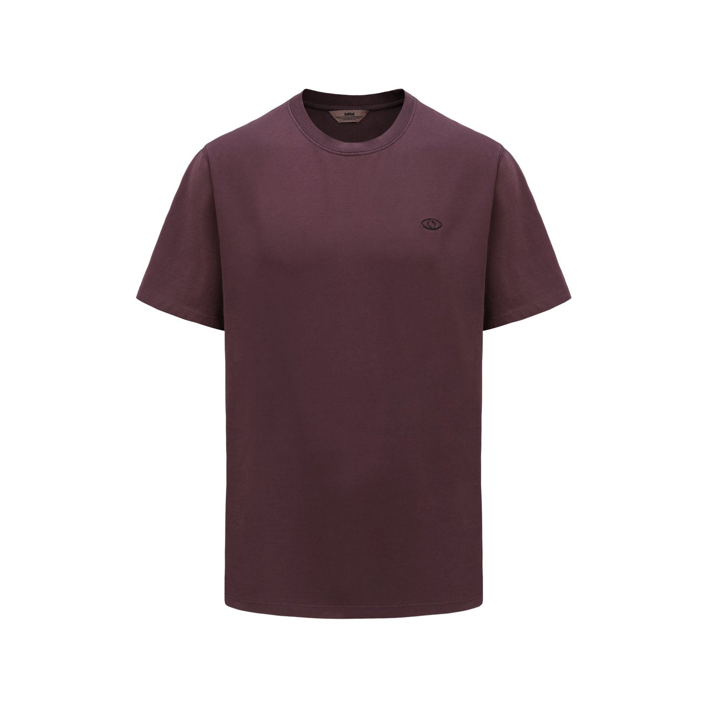 Men Garment Dyed Tee - Purple