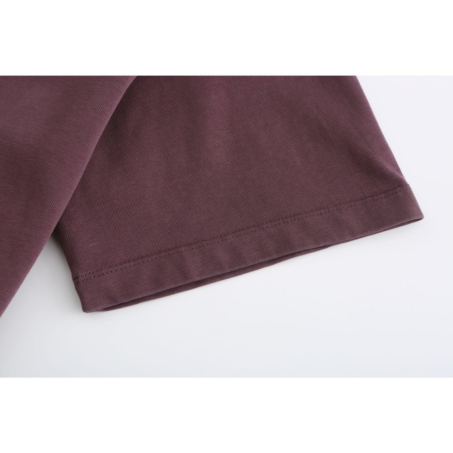 Men Garment Dyed Tee - Purple