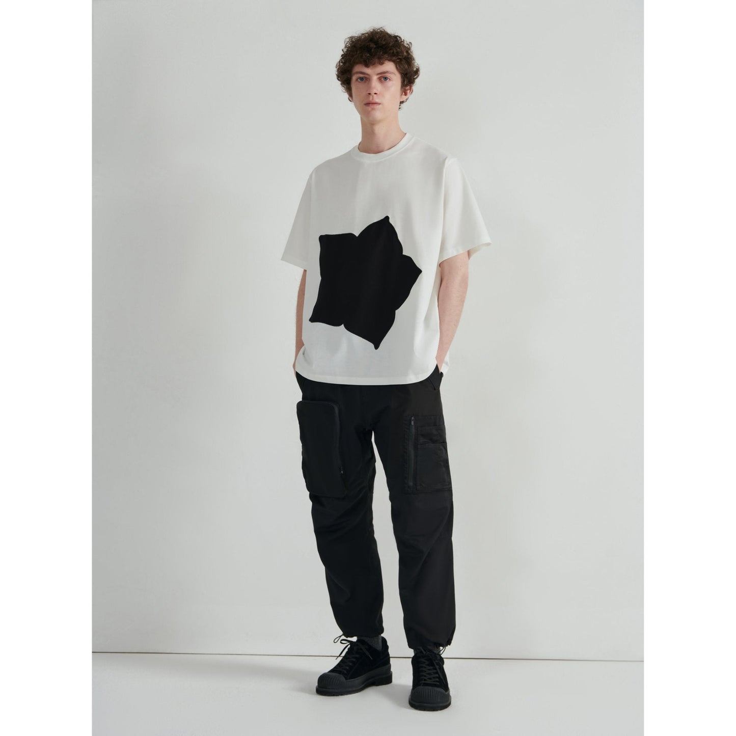 Men Plant Tee - White
