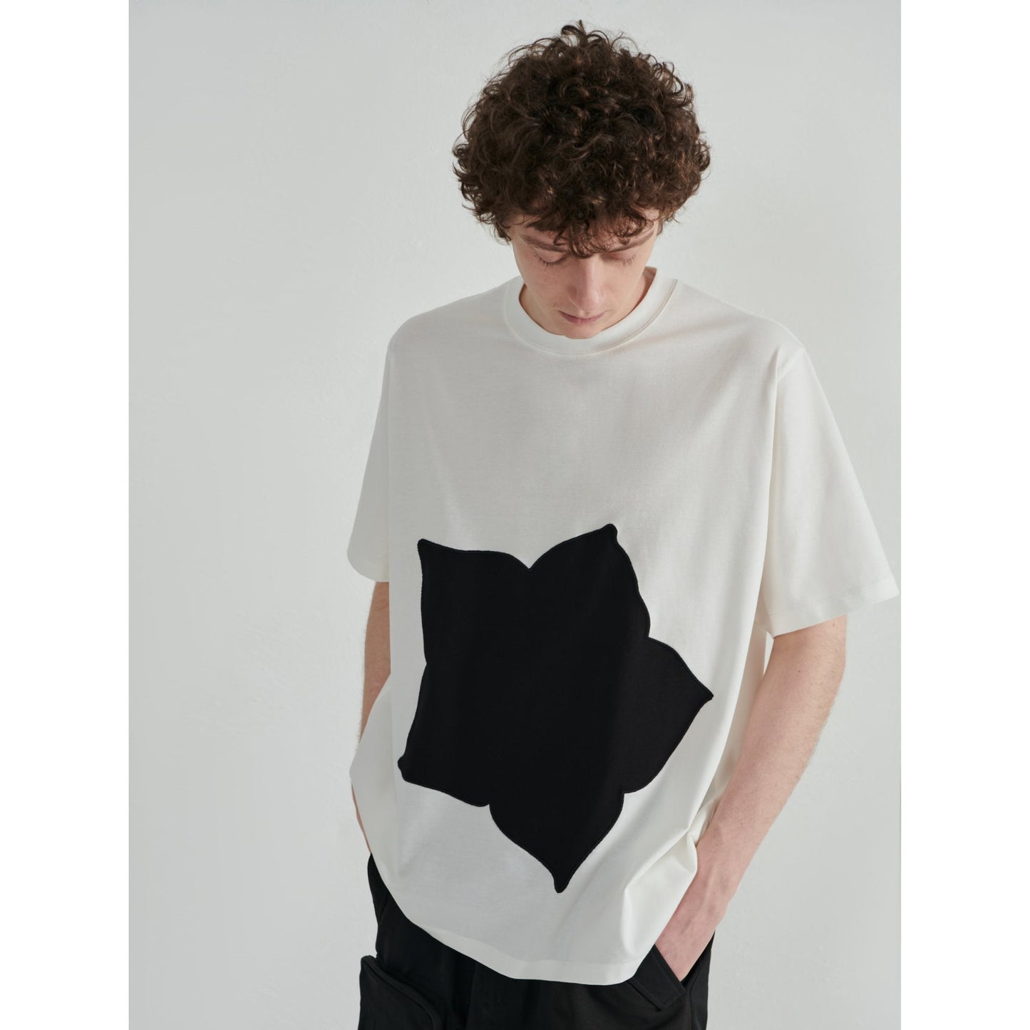 Men Plant Tee - White