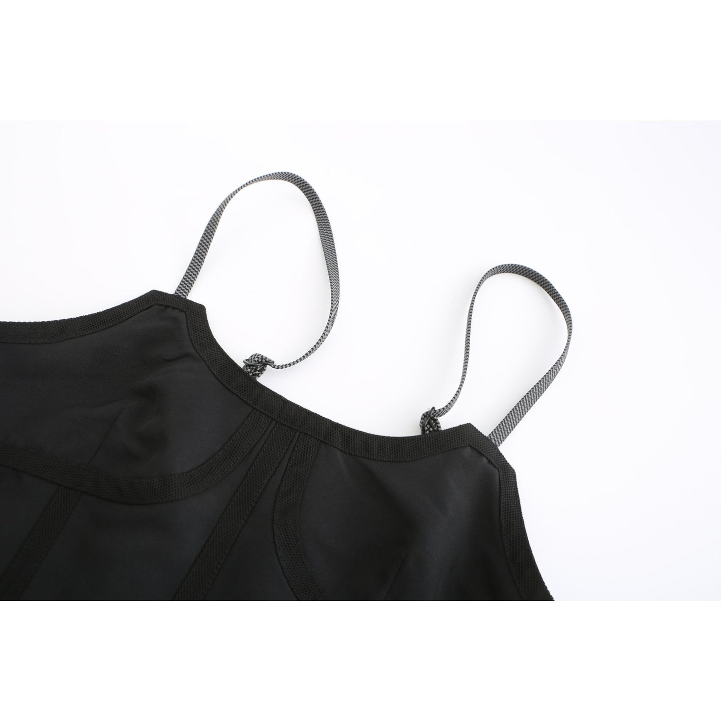 Women Sport Tailoring Corset Vest - Black