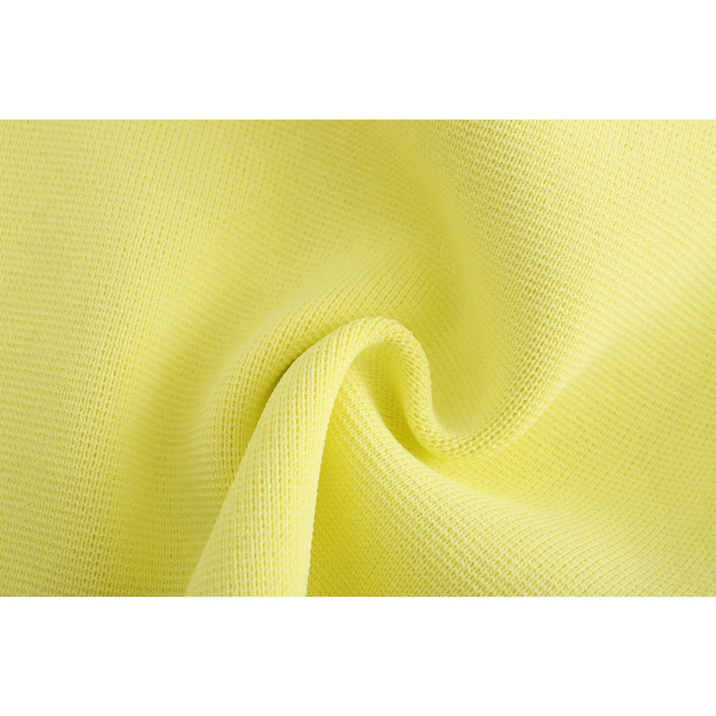 Women Asymmetric Sling Knit Vest - Yellow