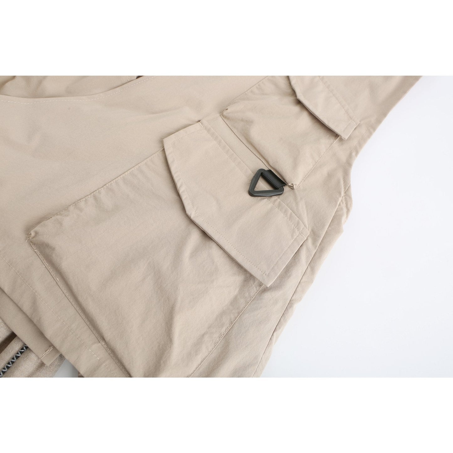 Women Pocket Jumpsuit - Beige