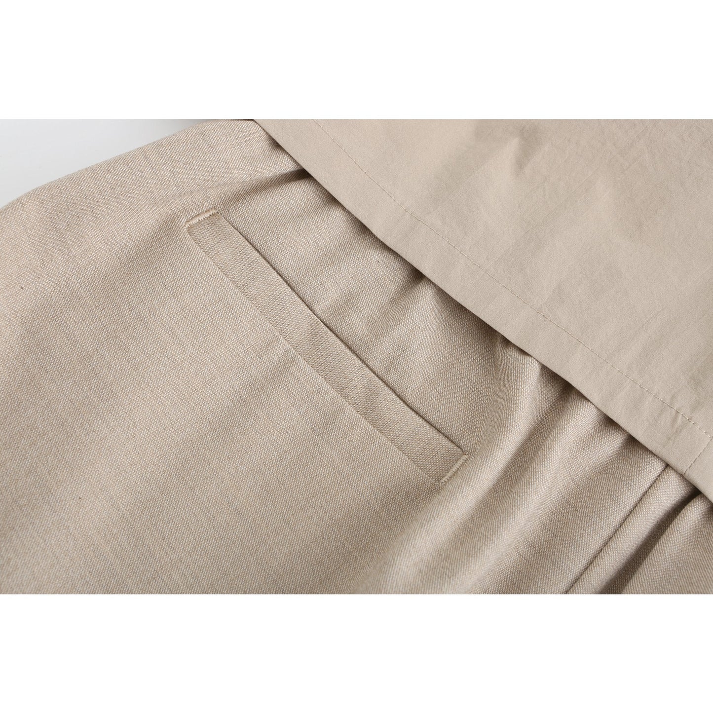Women Pocket Jumpsuit - Beige