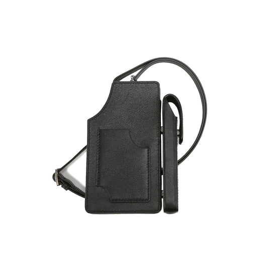 Women Ladies Crossbody Bag - Black