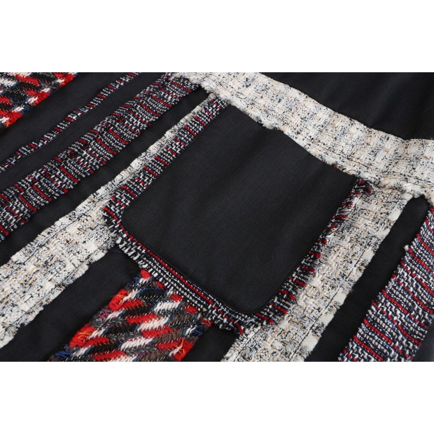 Women Fancy Tweed Coat - Pattern