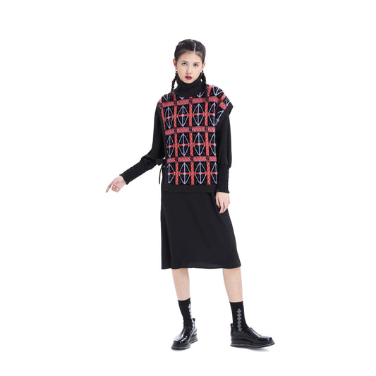Women Wallpaper Knit Dress - Pattern