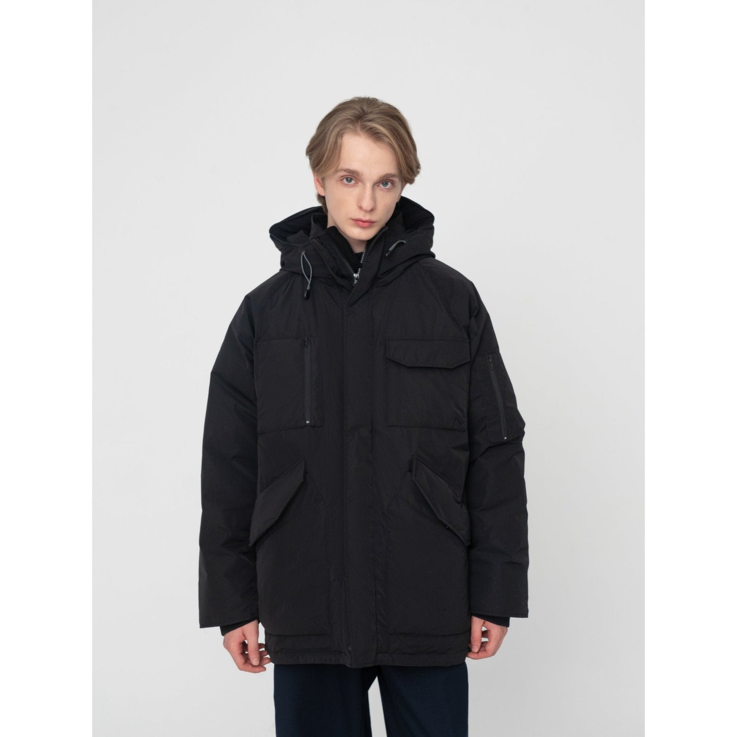 Men Down Parka - Black