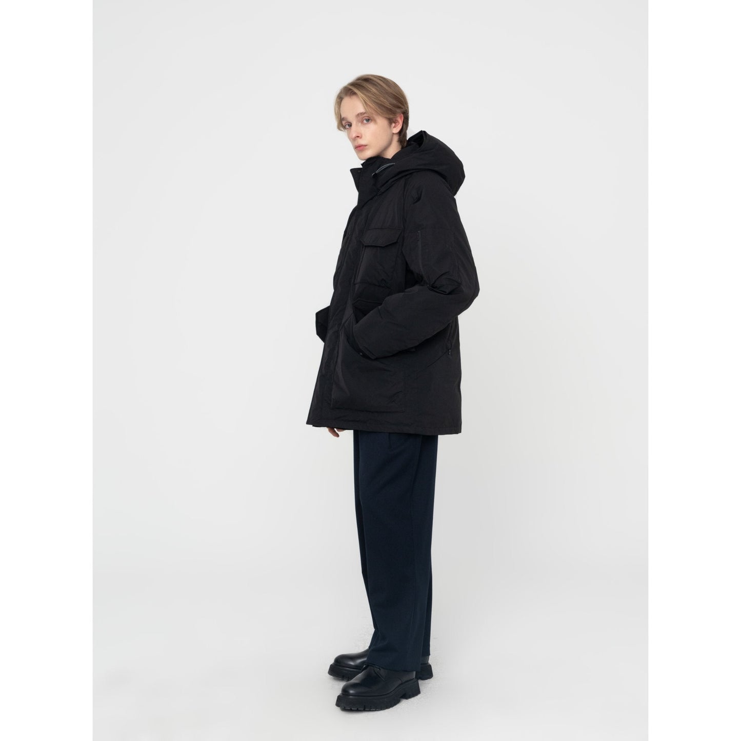 Men Down Parka - Black