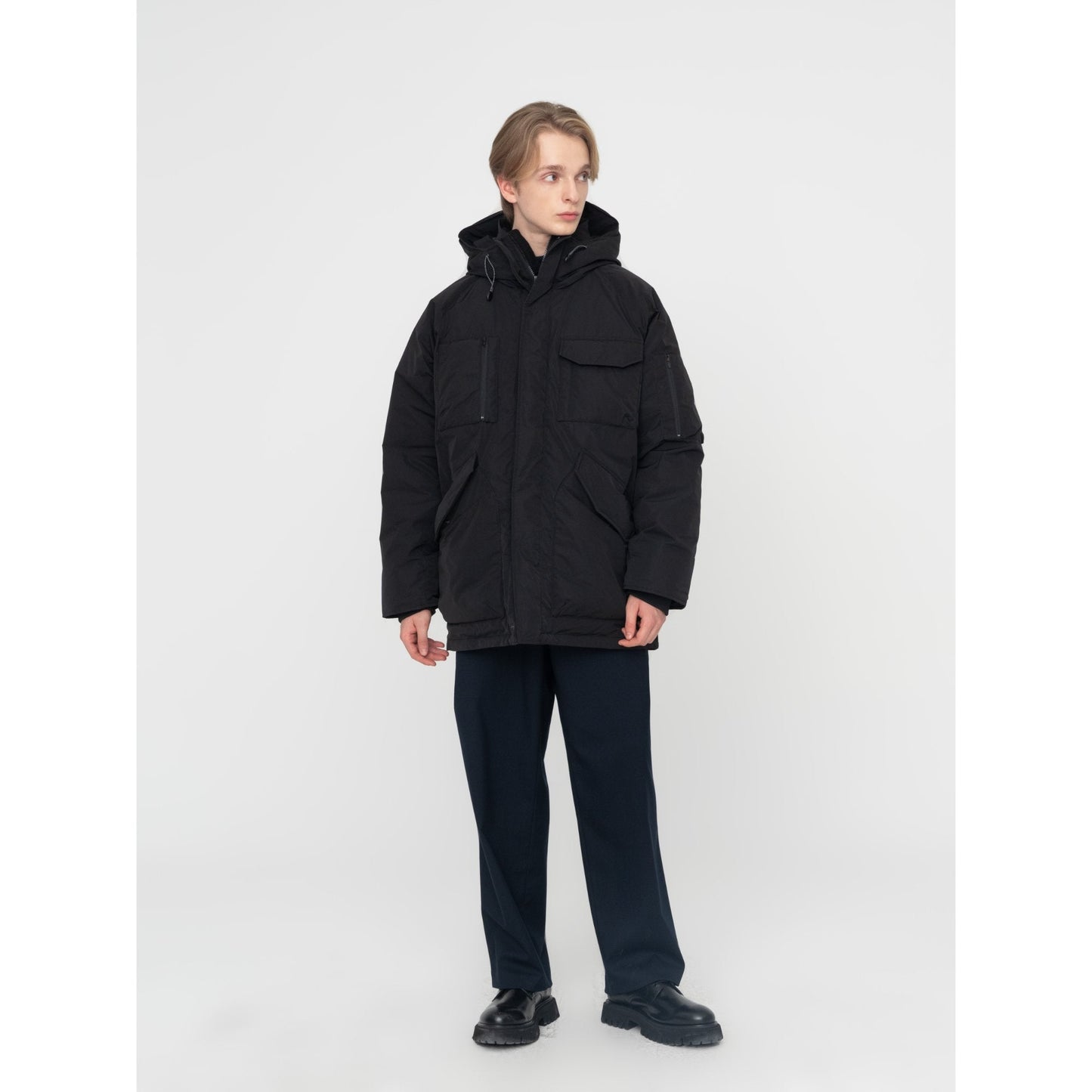 Men Down Parka - Black