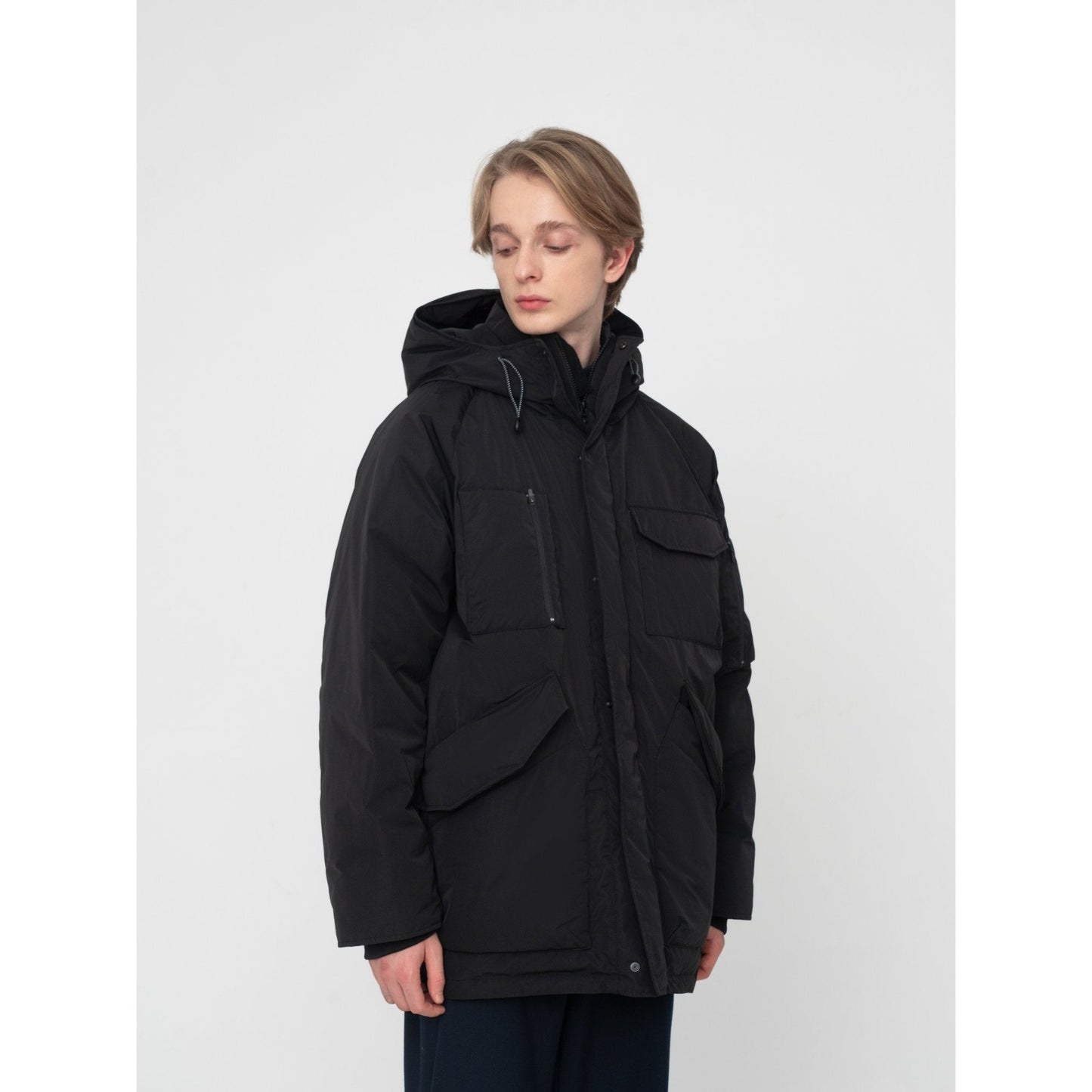Men Down Parka - Black