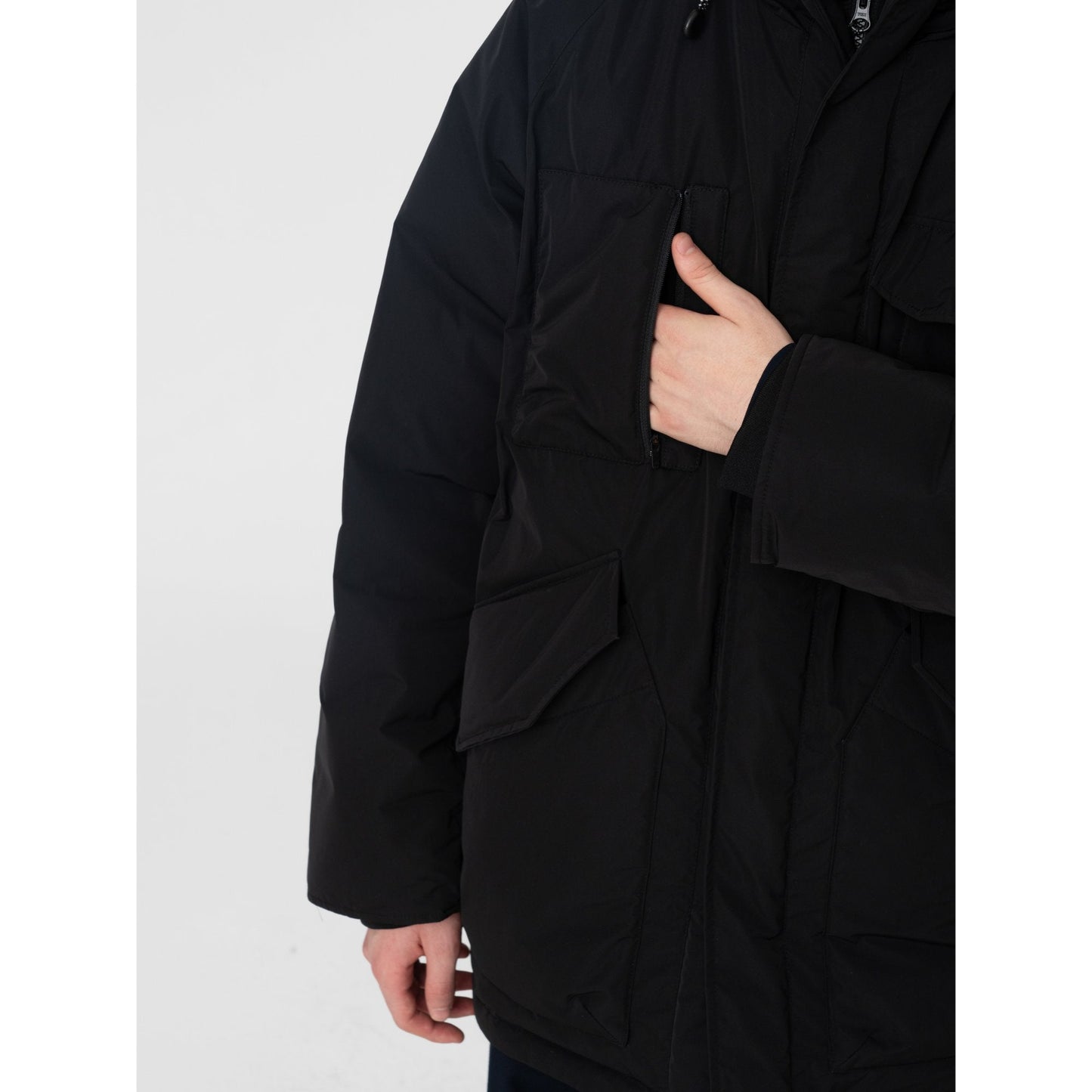 Men Down Parka - Black