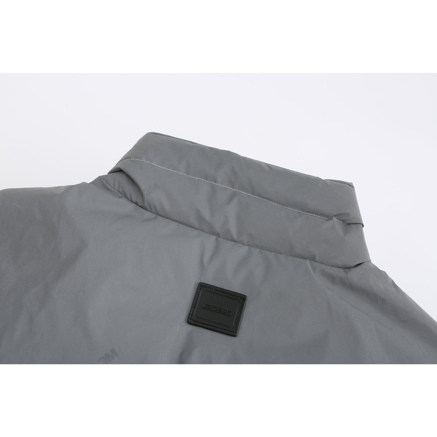 Men 3M® Reflective Down Jacket - Grey