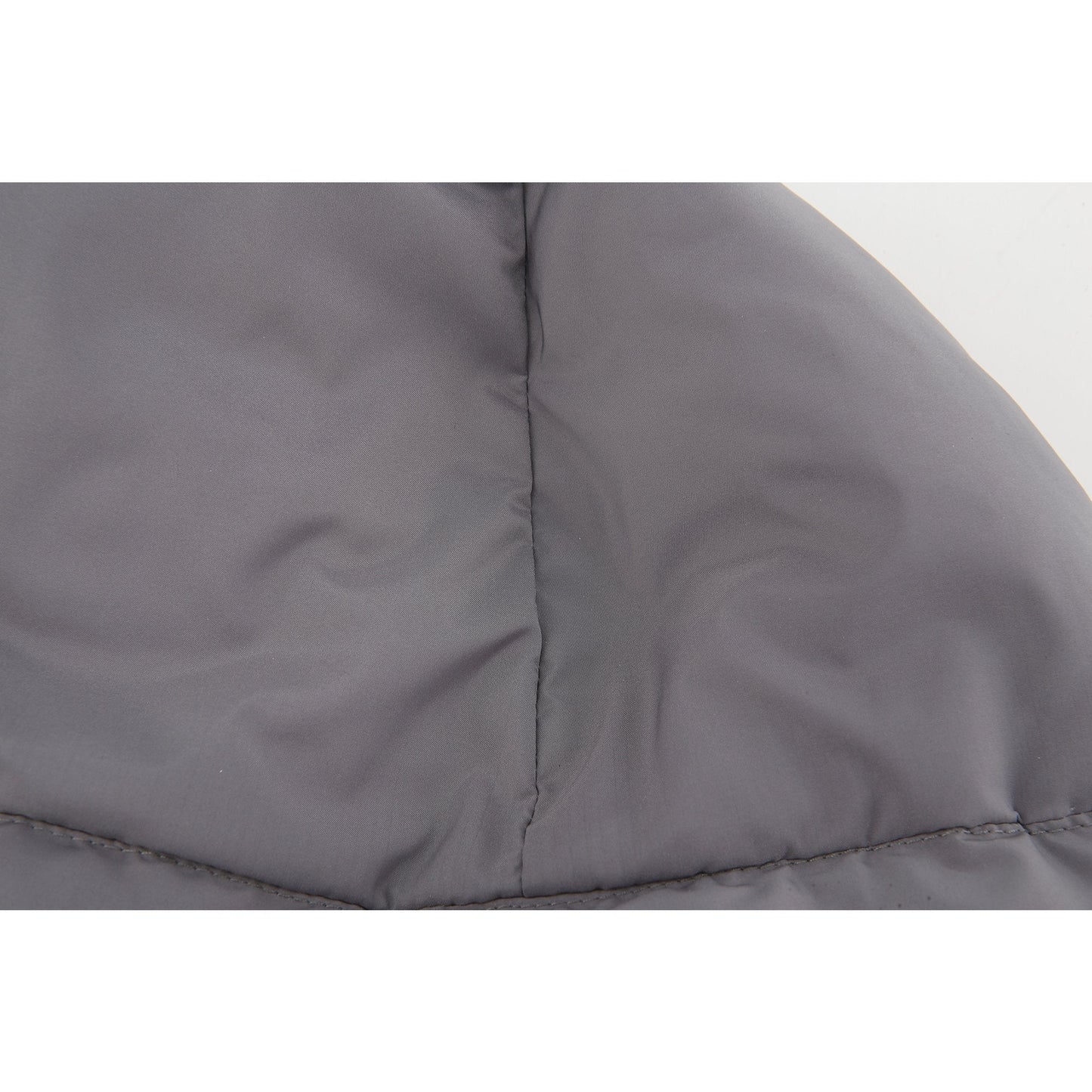 Women Reversible Padded Beanies - Light Grey