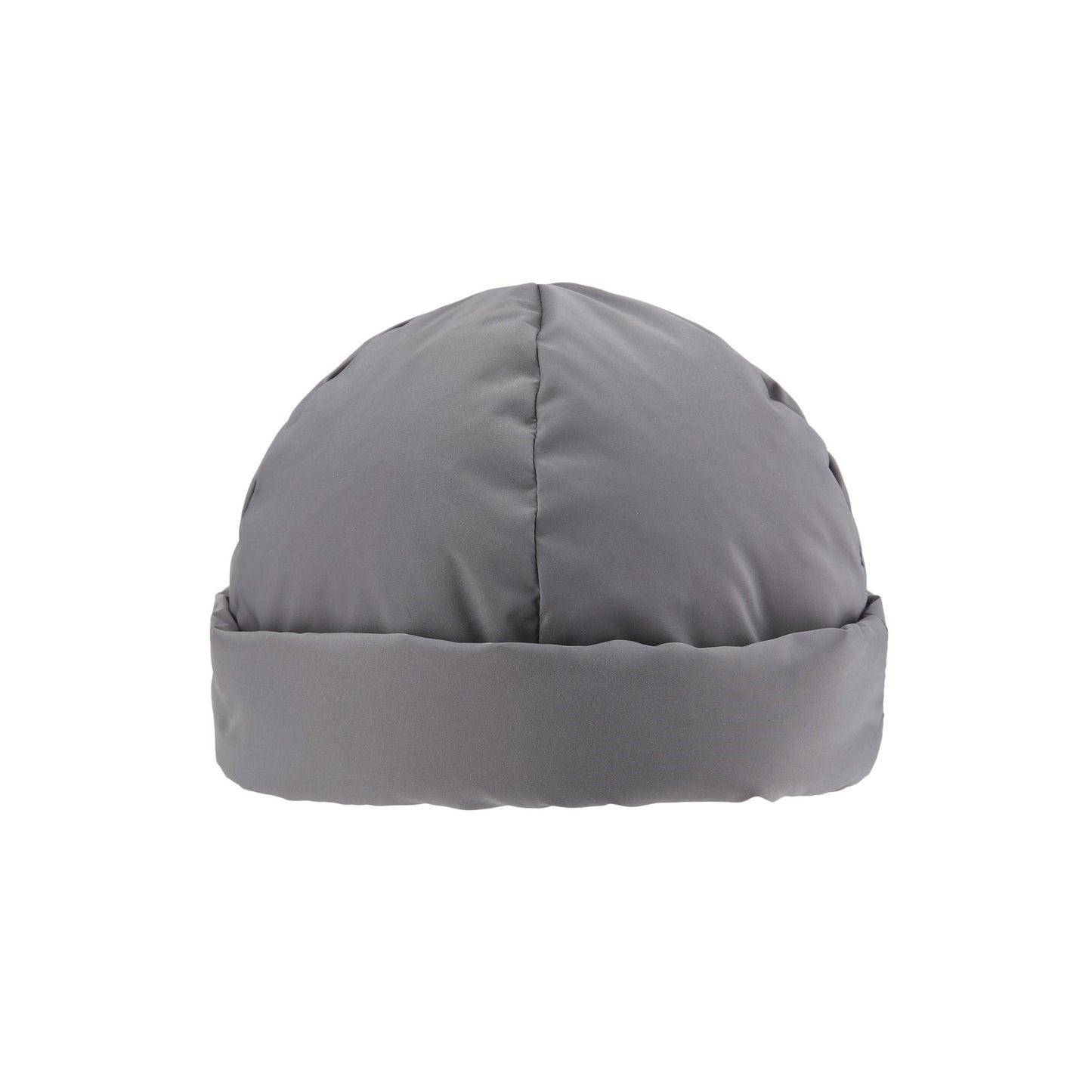 Women Reversible Padded Beanies - Light Grey