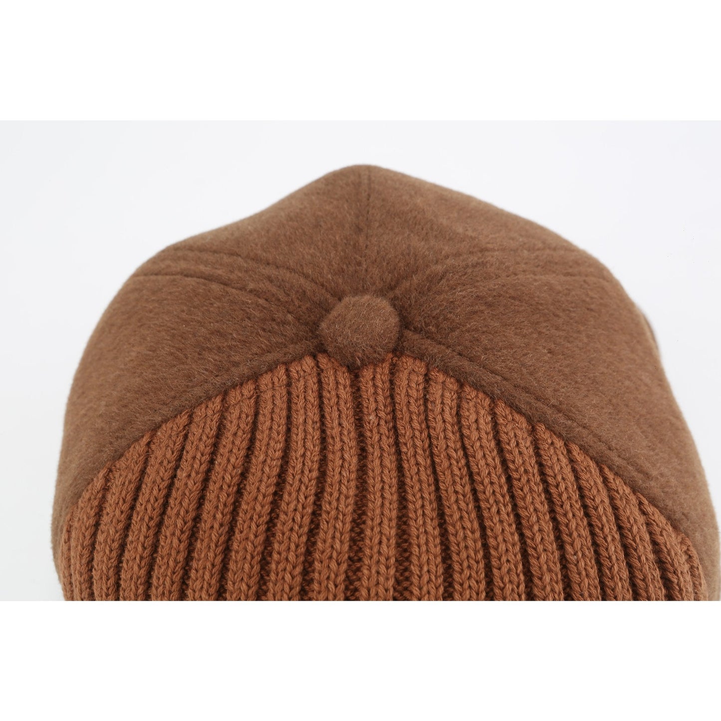 Women Ladies Newsboy Cap - Brown