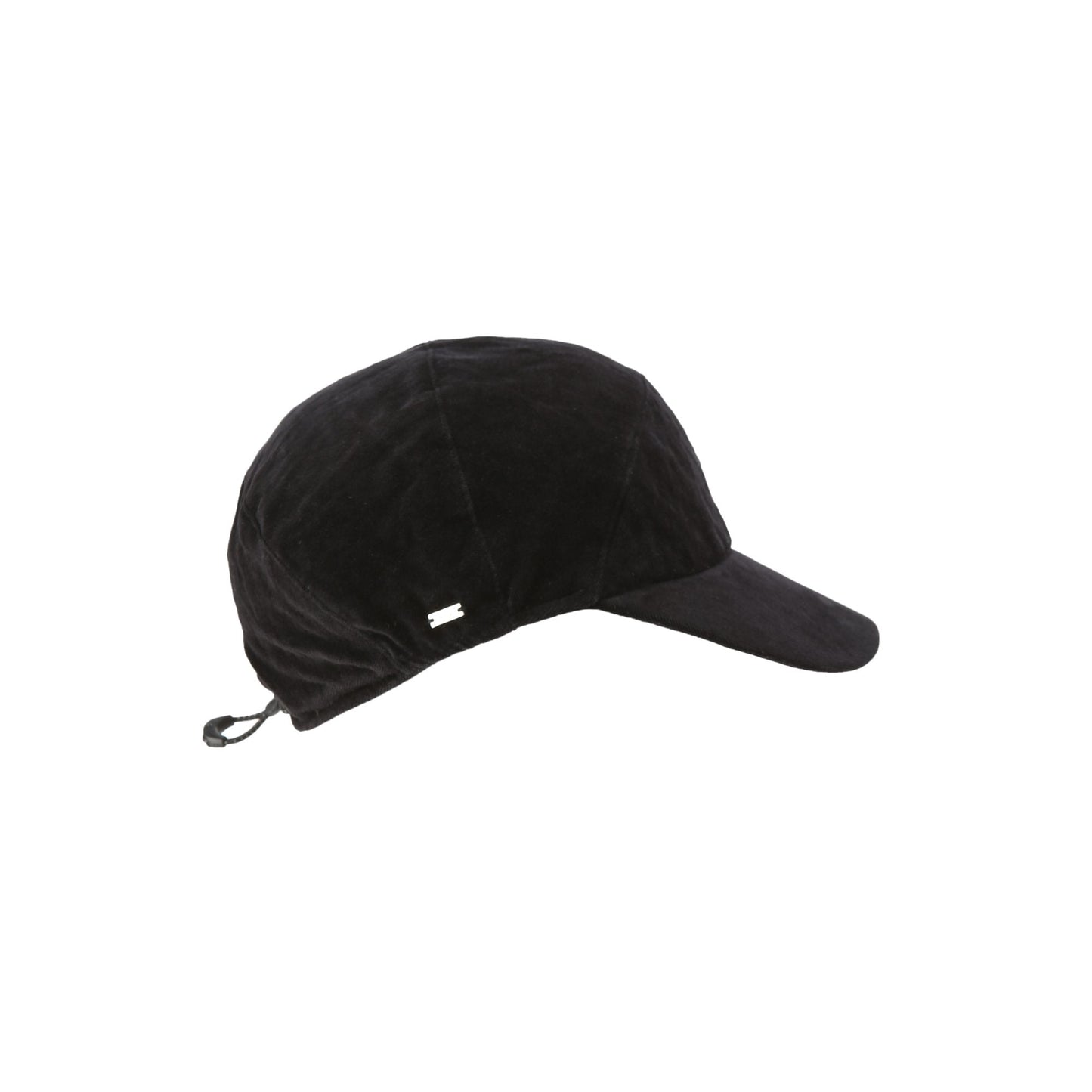 Women Tent Shape Cap - Black