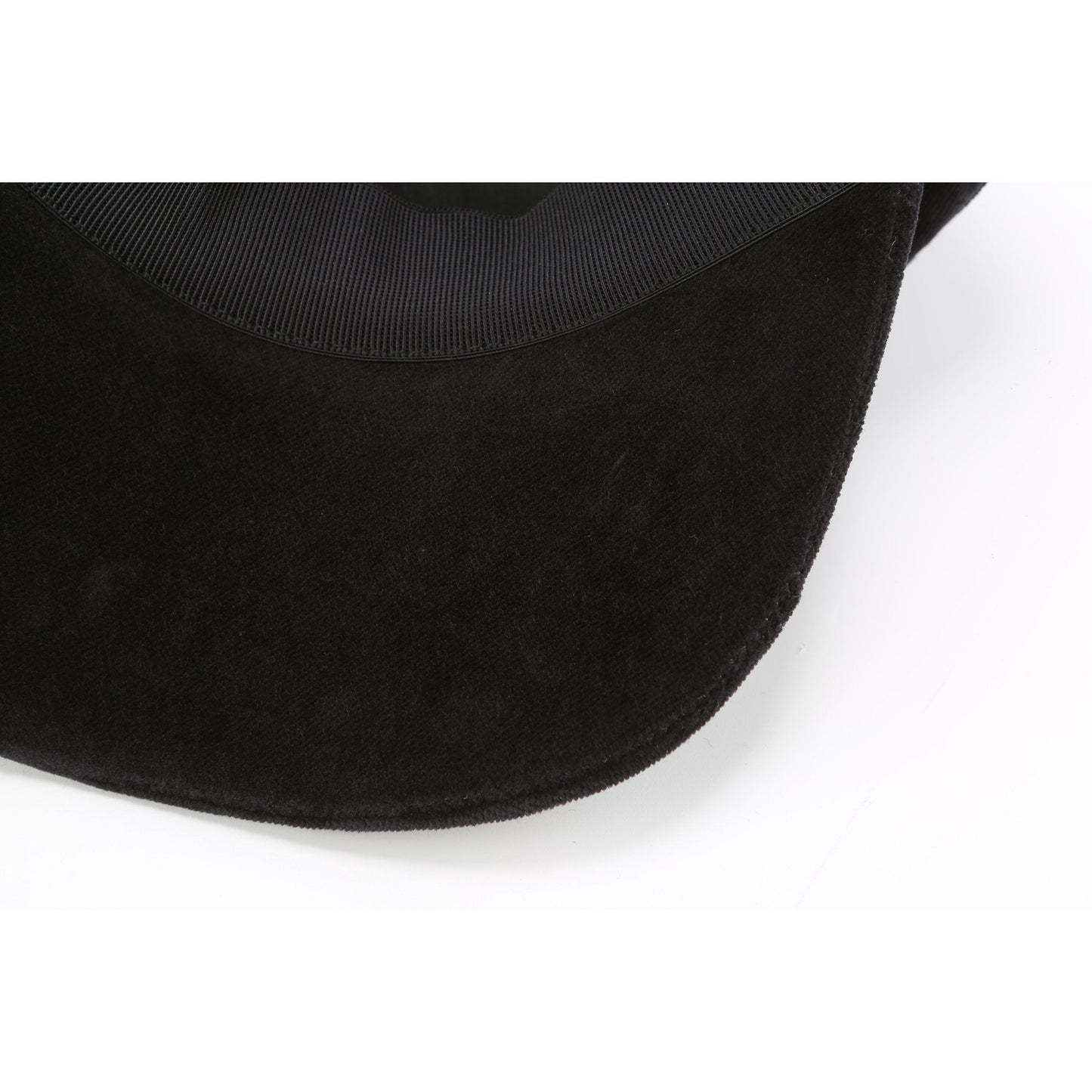 Women Tent Shape Cap - Black