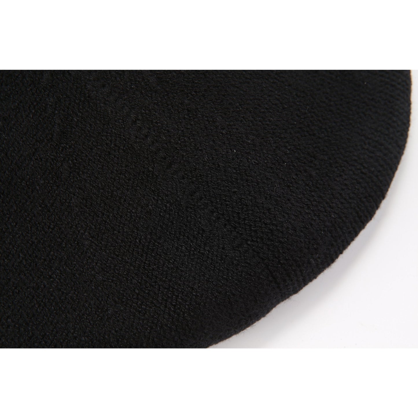 Women Basic Knitted Beret - Black