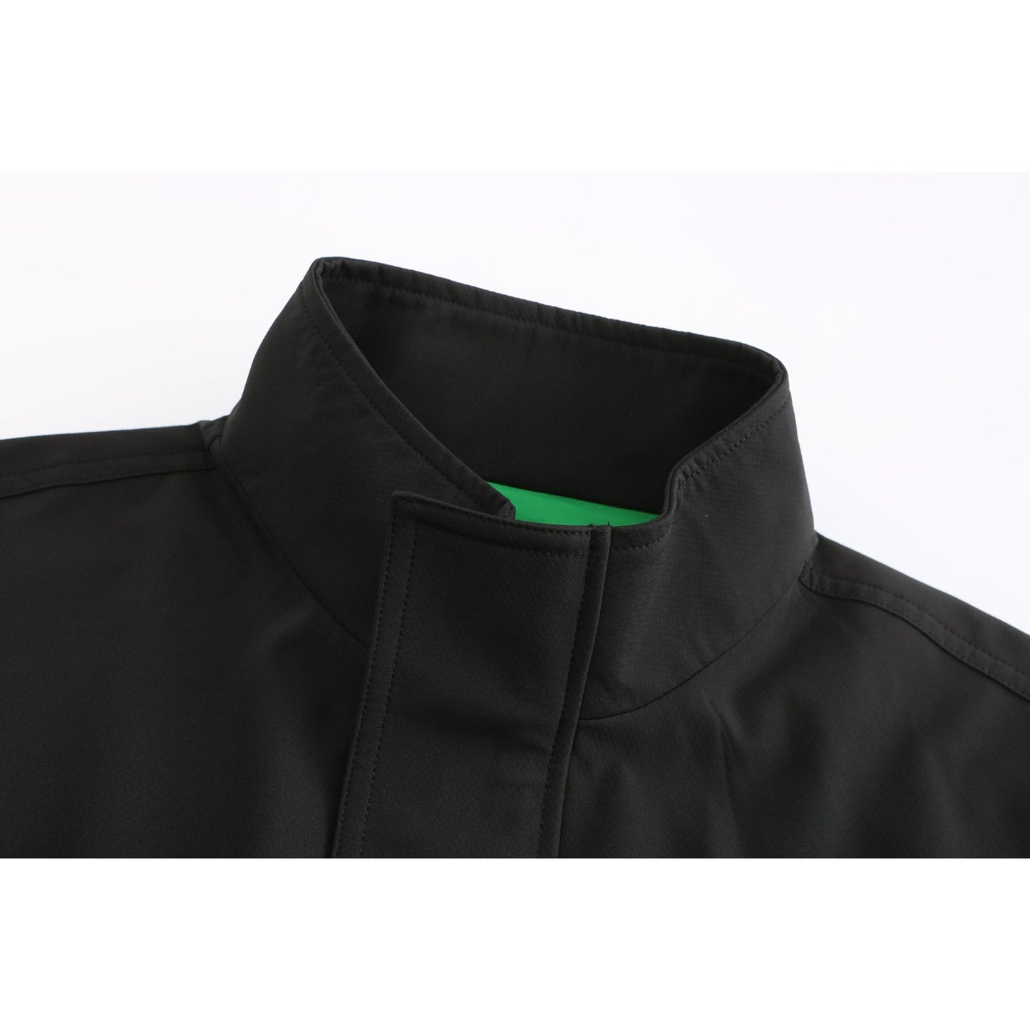 Women Oversize Outdoor Windbearker - Black