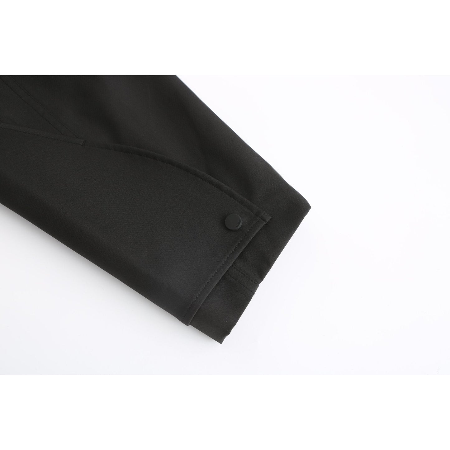 Women Oversize Outdoor Windbearker - Black