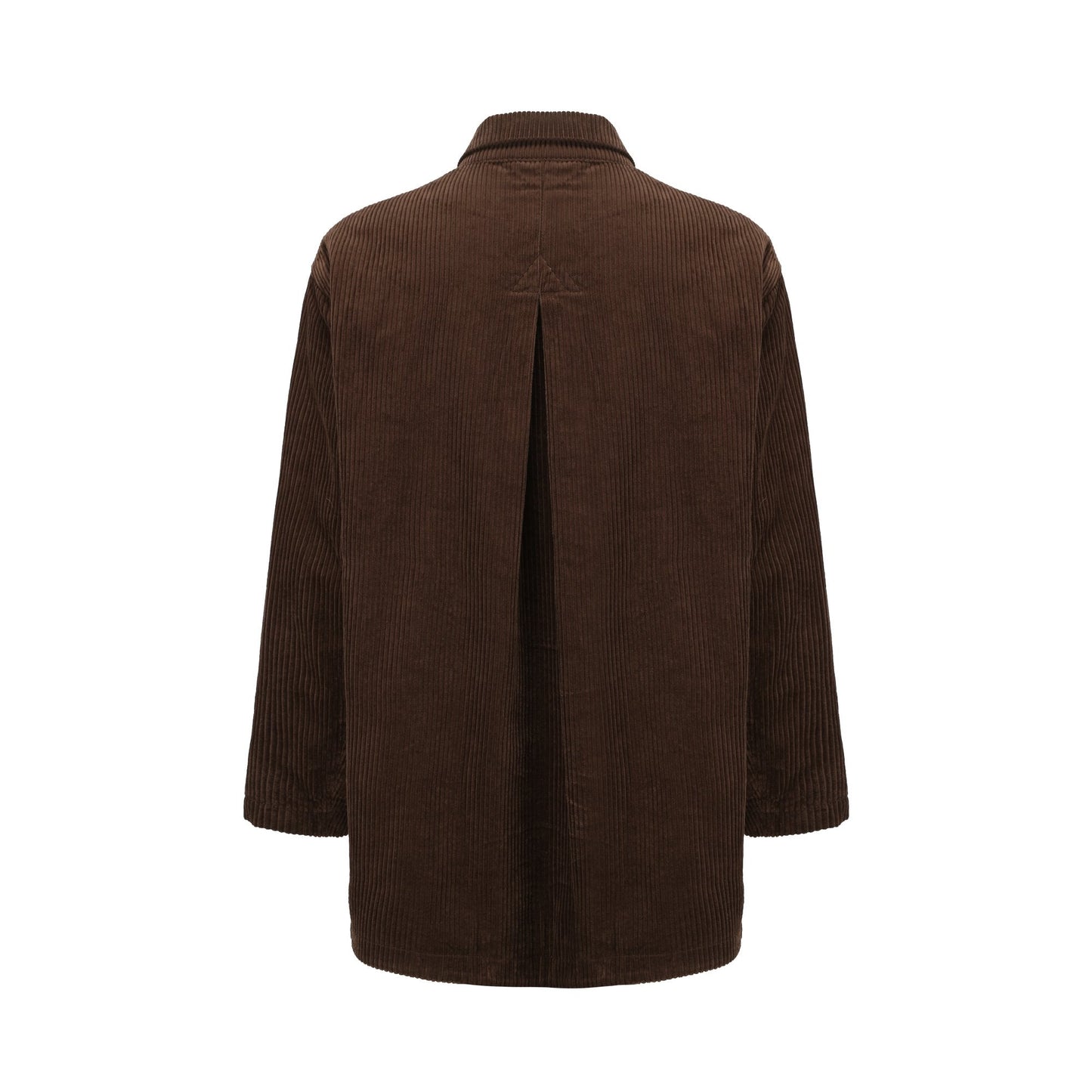 Men Oversize Corduroy Jacket - Brown