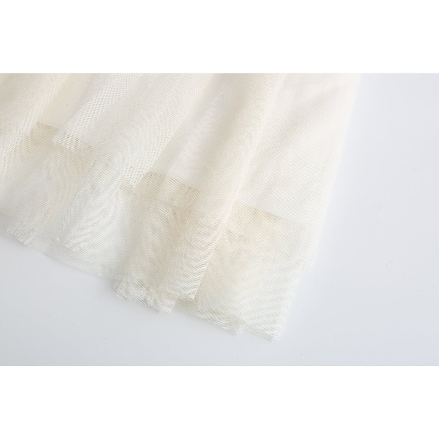 Women Crochet Lace Skirt - Ivory