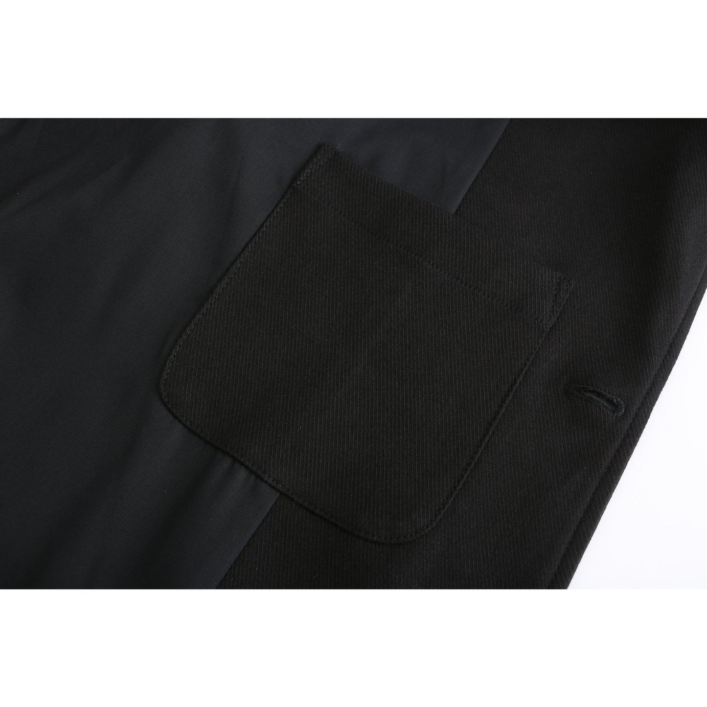 Men Singe Breast Blazer - Black