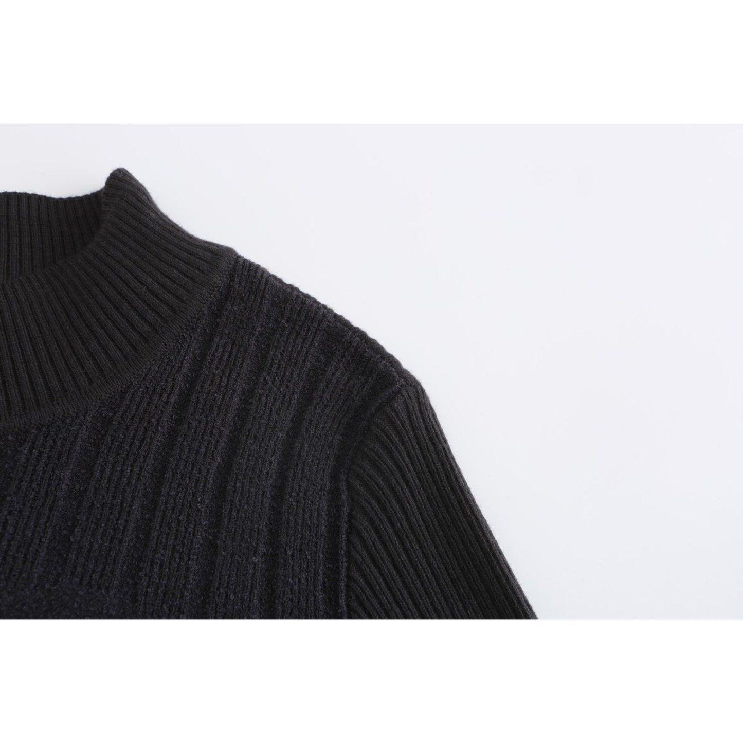 Women Essential Sweater - Charcoal