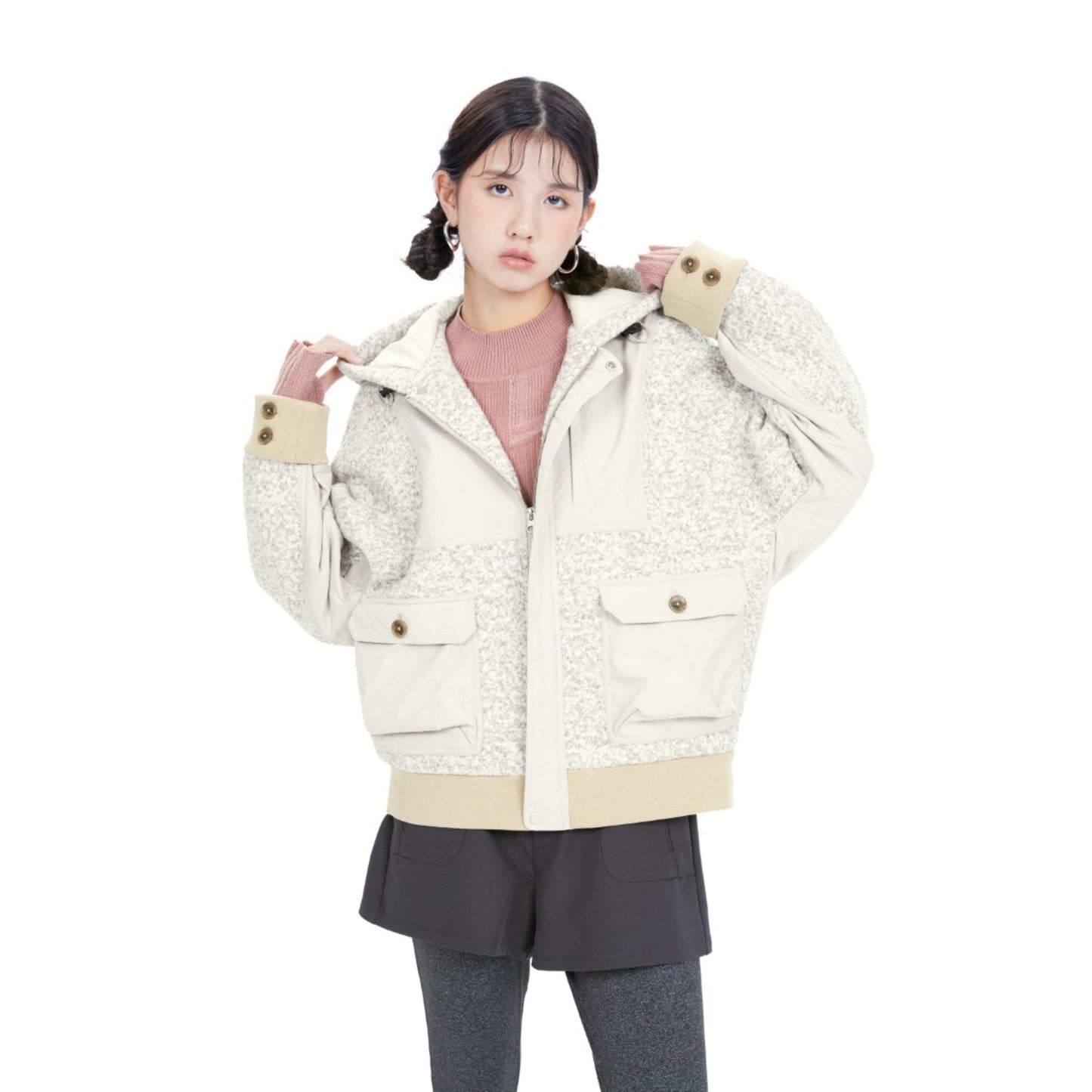 Women Essential Sweater - Pink