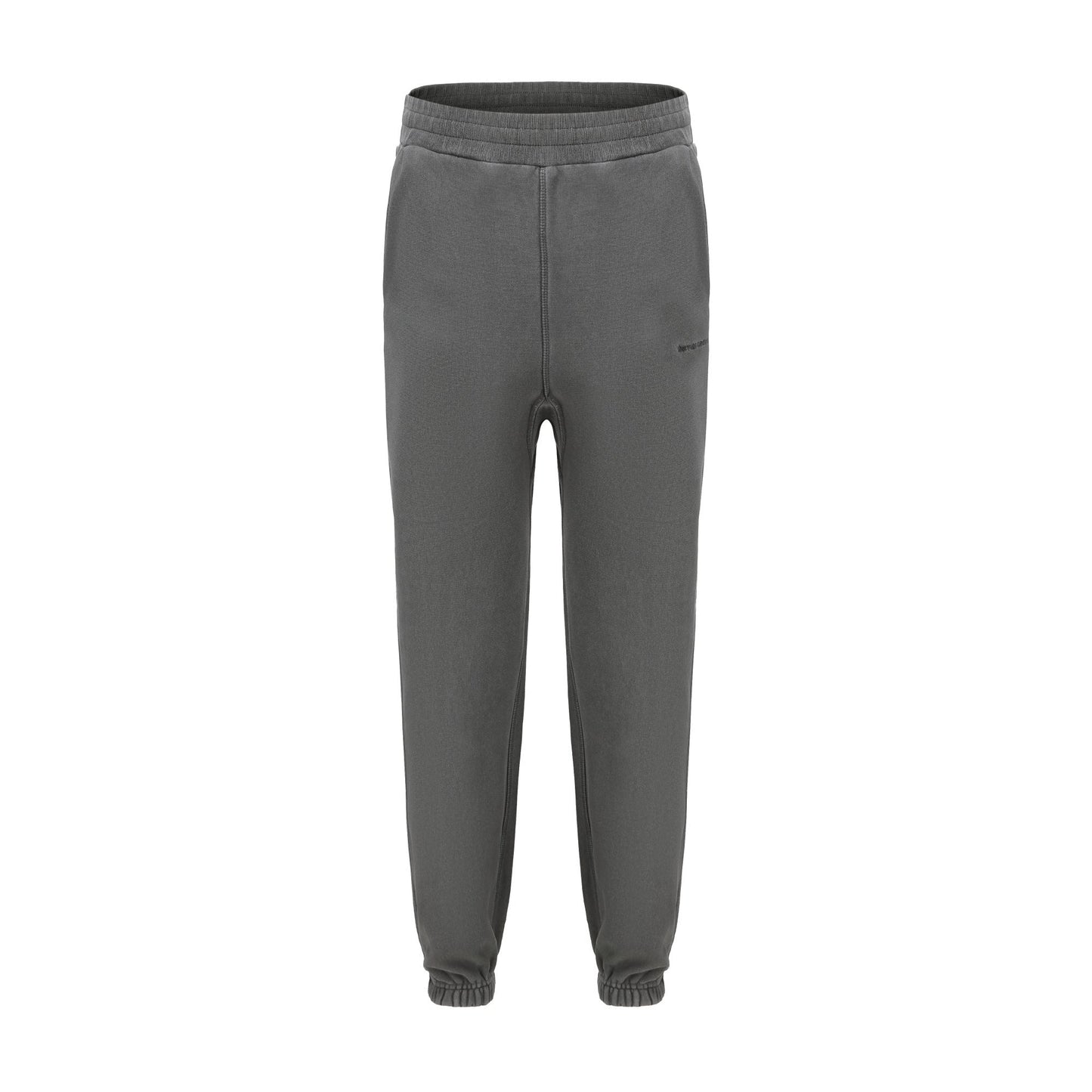 Men Washed Jogging Pants - Grey
