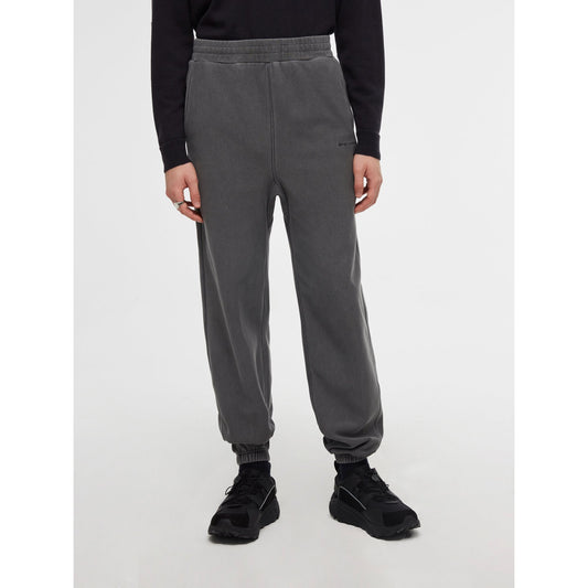 Men Washed Jogging Pants - Grey