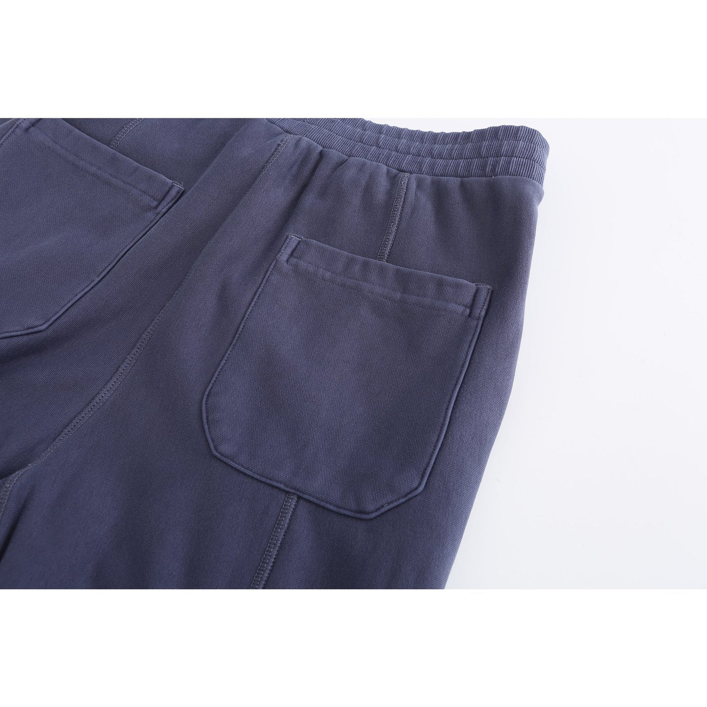 Men Washed Jogging Pants - Purple