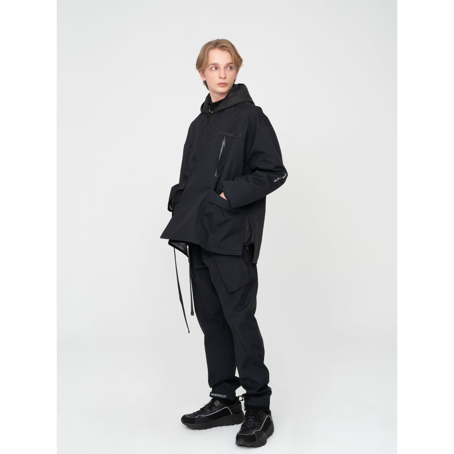 Men Pertex 3 Layer Pants - Black