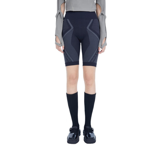 Women Santoni Seamless Bike Shorts - Black
