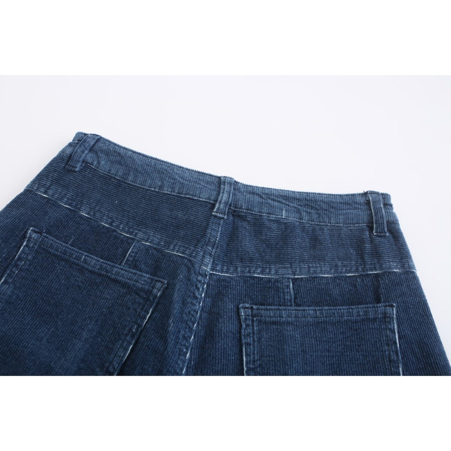Women Corduroy Ball Pants - Navy
