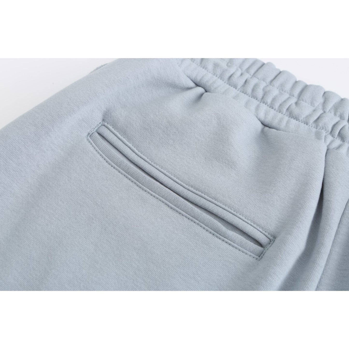 Women Knitted Sweatpants - Light Blue