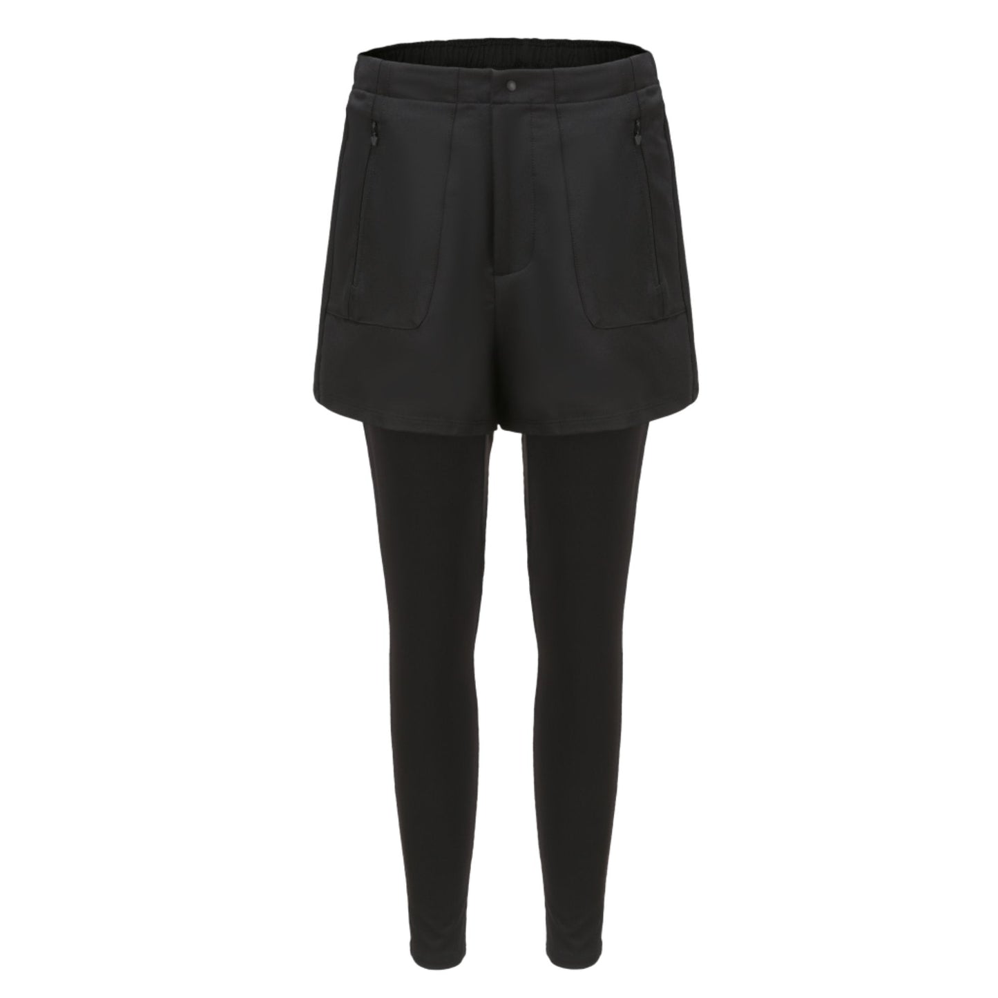 Women 2- in-1 Legging - Black