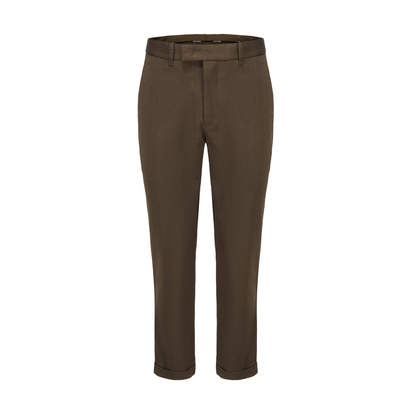 Men P-03 Tapered Essential Trousers - Brown