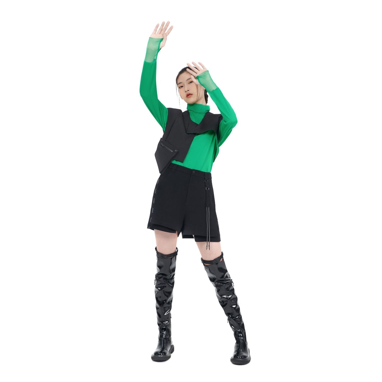 Women Ladies Boots - Black