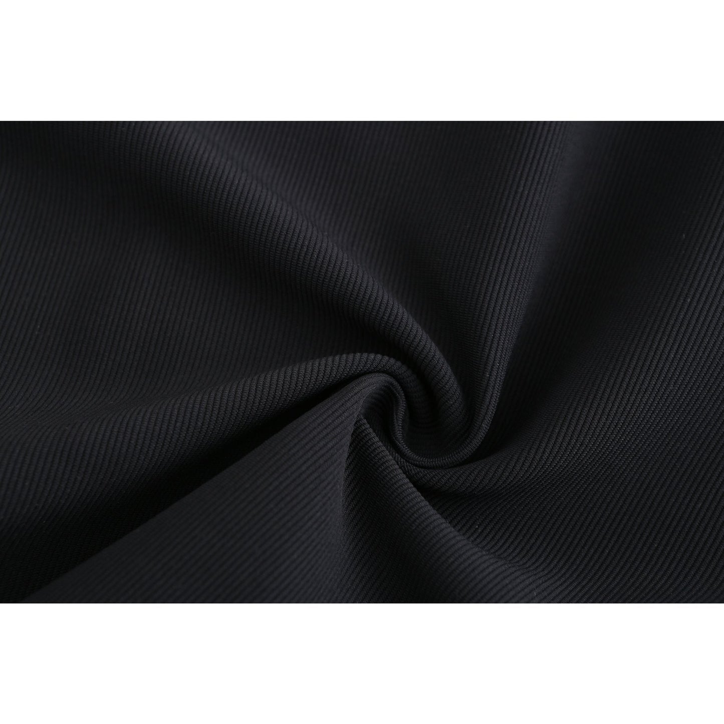 Women Top with Detachable Gloves - Black