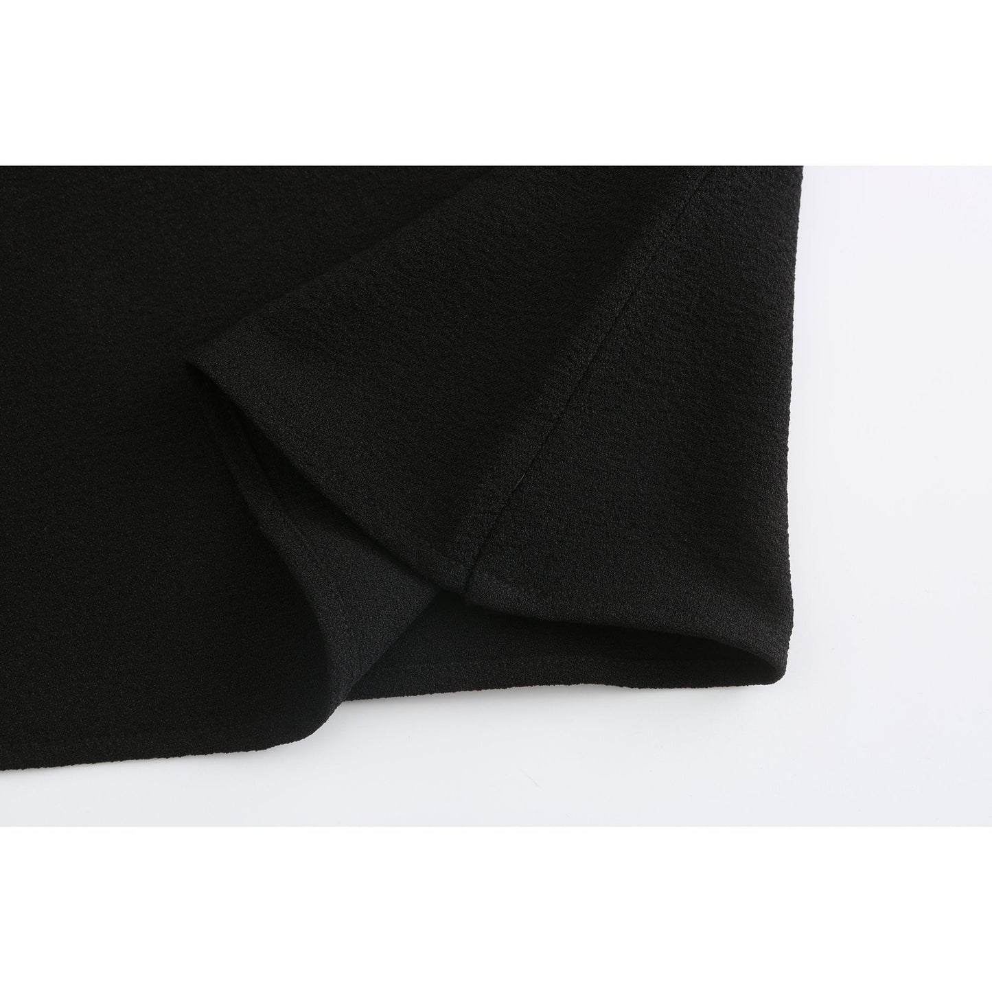 Women Lace patched Top - Black