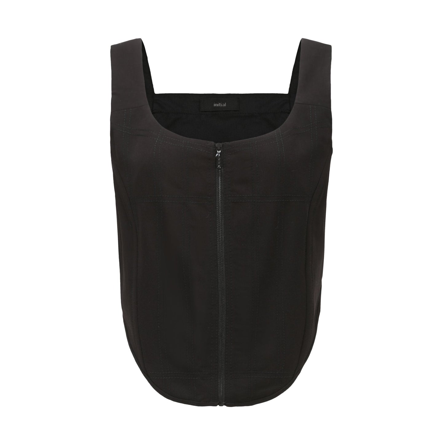 Women Bone Corset - Black