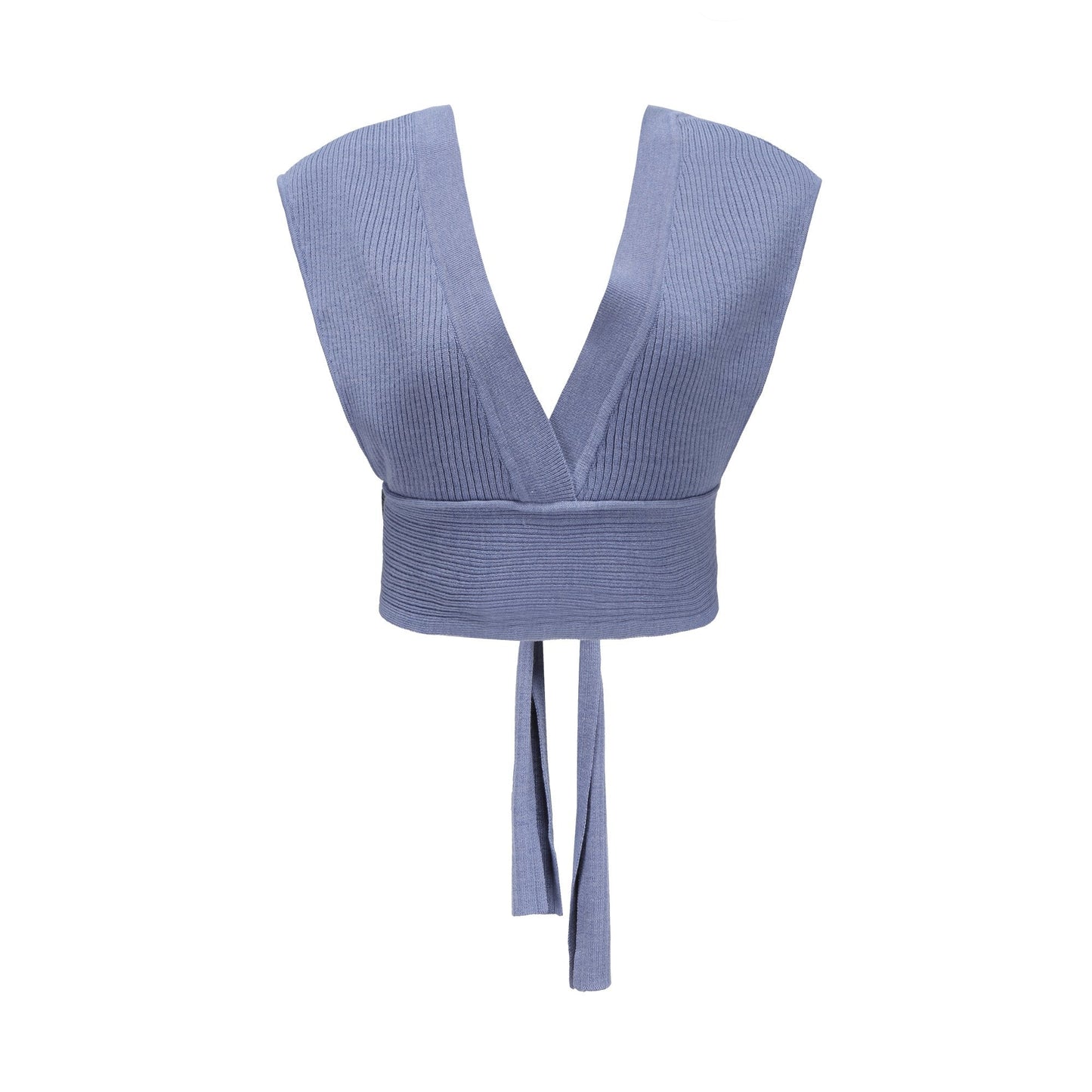 Women Essential Knit Vest - Purple