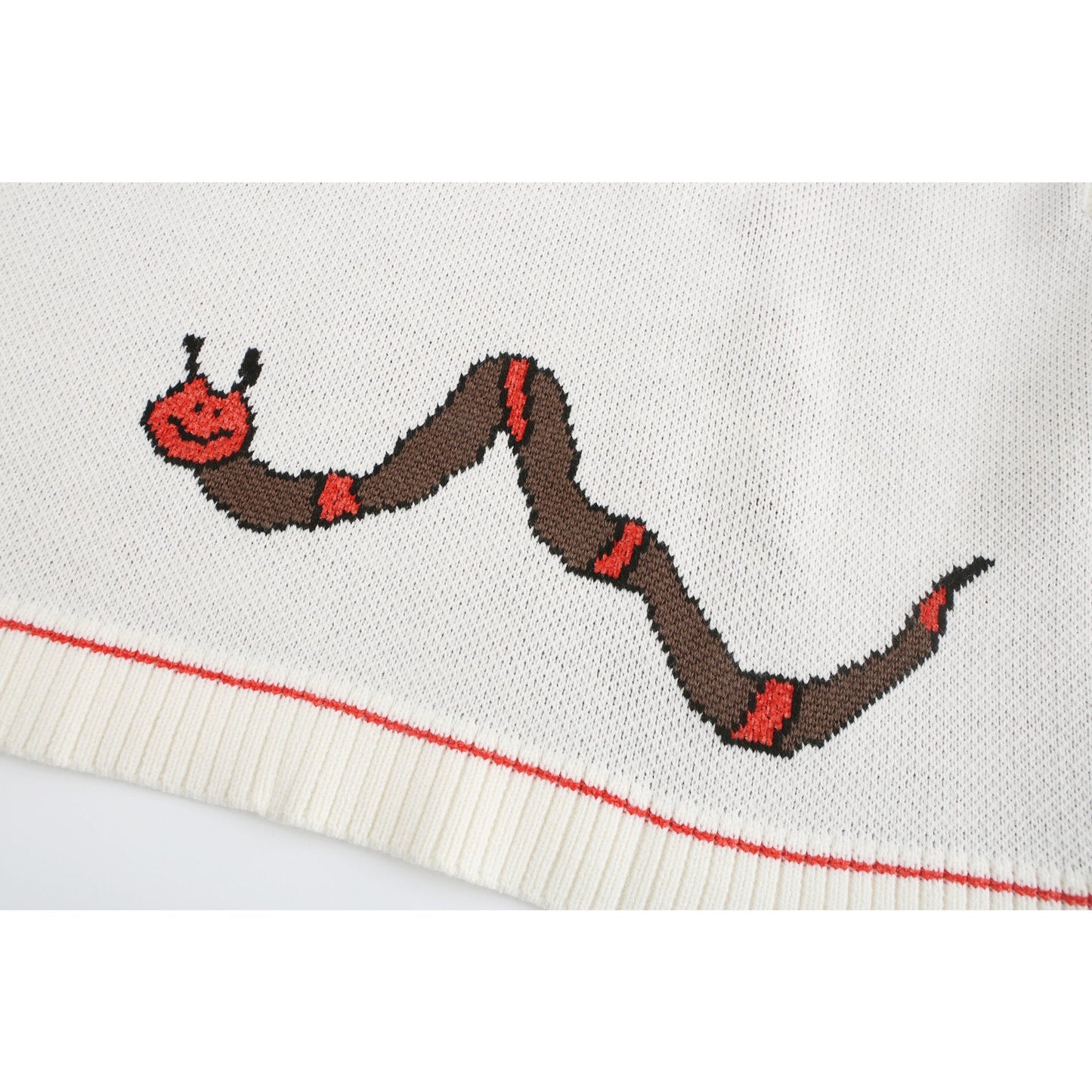Women Cheers Sweater Vest - Ivory