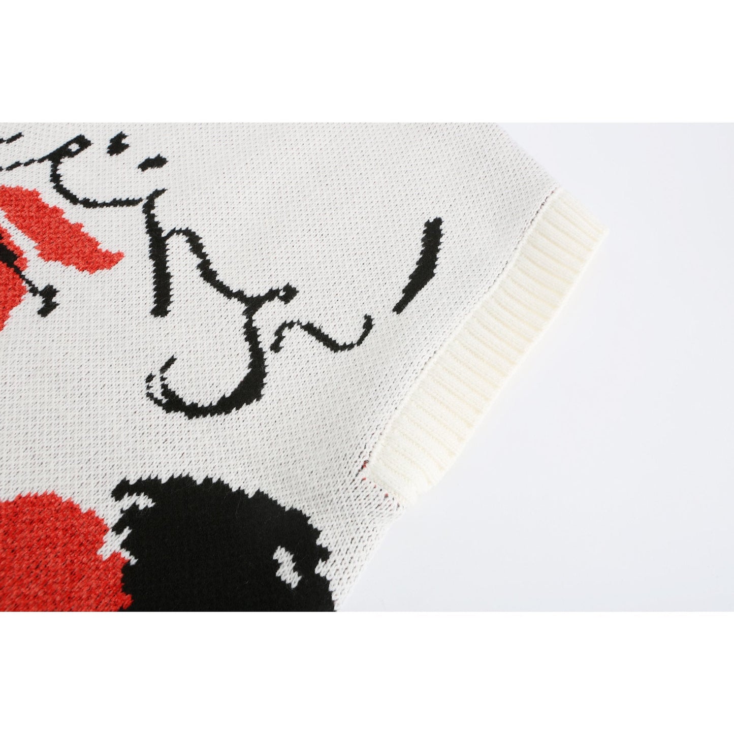 Women Cheers Sweater Vest - Ivory