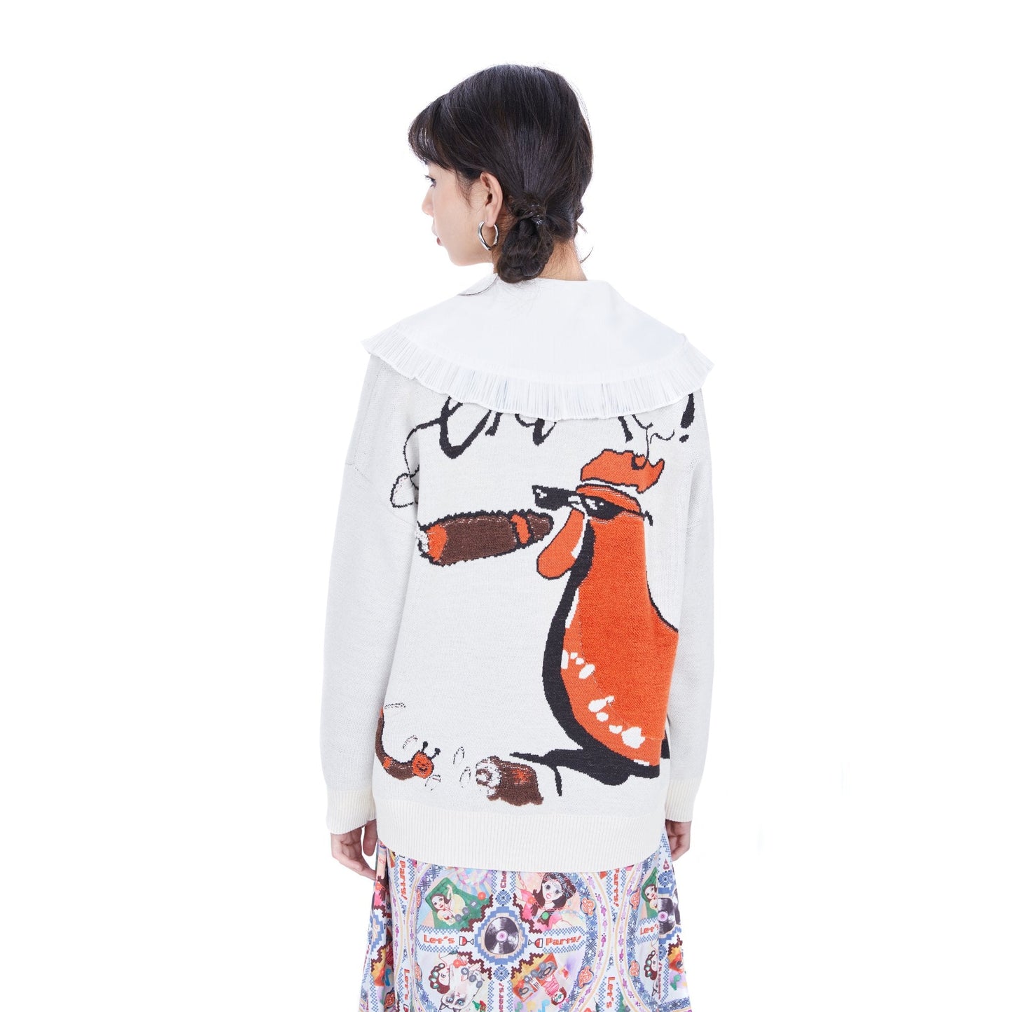 Women Cheers Cardigan - Ivory