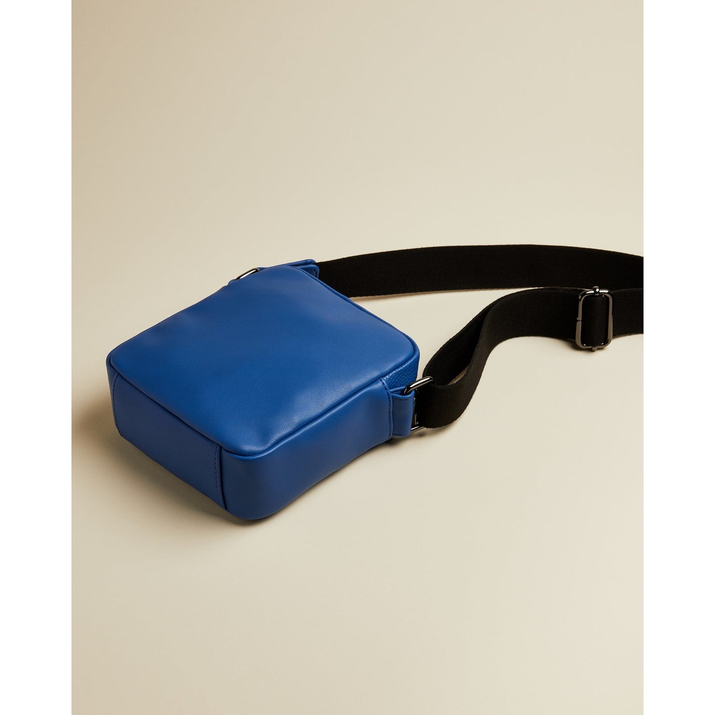 Men Grams-Pu Mini Flight Bag - Blue